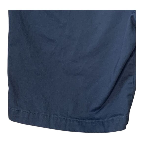 Eddie Bauer Men's Shorts Size 32 Steel Blue Classic Cotton Casual Golfing Chinos - Picture 6 of 15